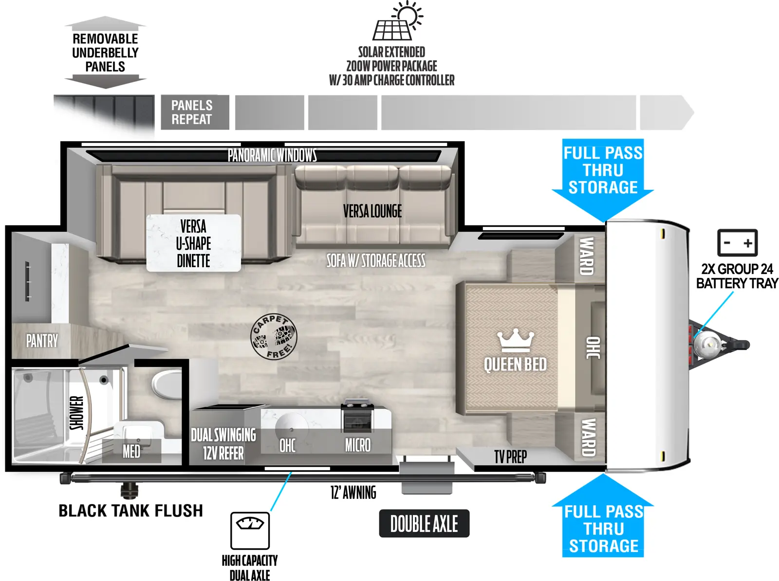 Salem Fsx Northwest 191SS Floorplan